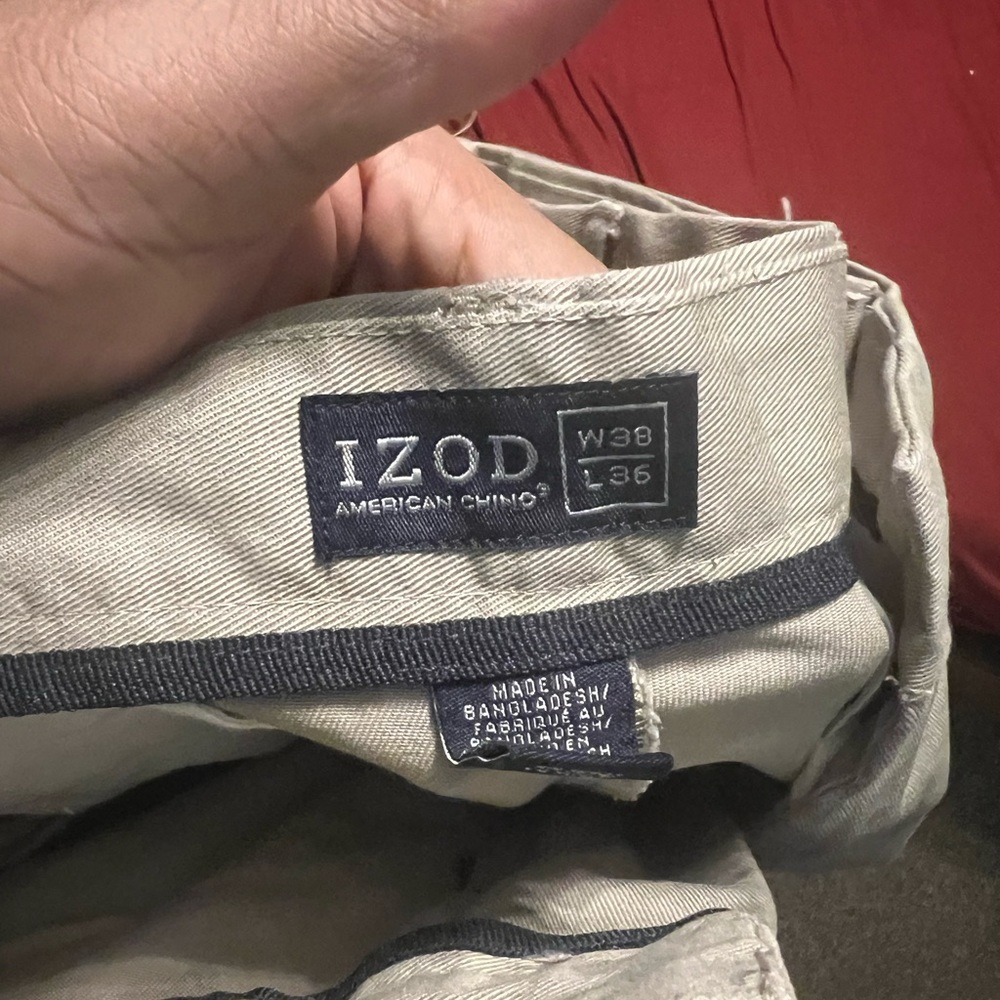 Men’s khakis